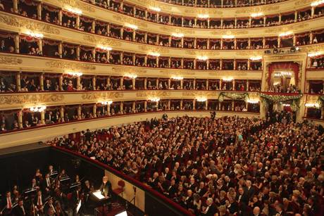 Il teatro alla Scala di Milano
