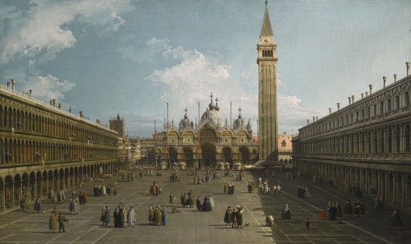 Canaletto - View of the Piazza San Marco