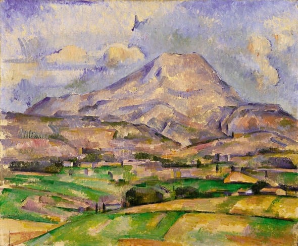 Paul Cézanne, La montagna Sainte-Victoire, 1885-1887