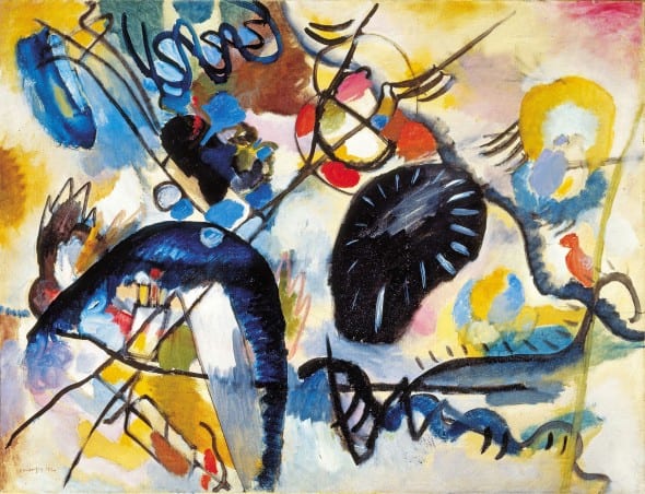 Wassily Kandinsky, Macchia nera I, 1912