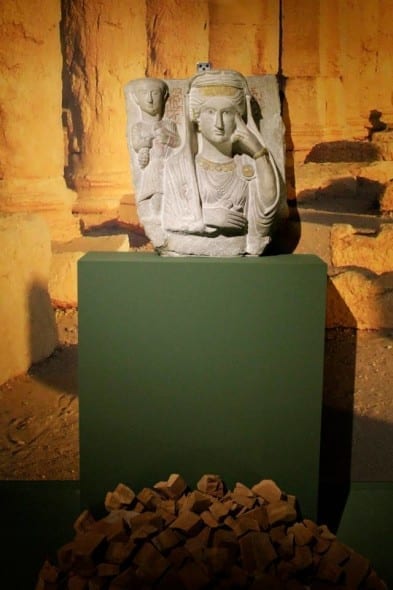Busto femminile, Museo Nazionale d'Arte Orientale, III d.C.