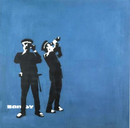 Banksy, Avon and Somerset Constabulary, 2001 
