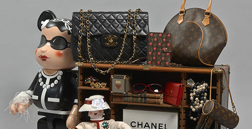 Borse, gioielli accessori di lusso griffati Chanel e Louis Vuitton da Artcurial