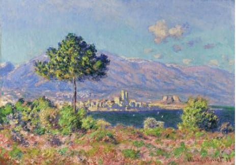 Claude Monet, Antibes, vue du plateau Notre Dame  Estimate: £6-8 million/ $10-13 million