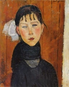 Amedeo Modigliani, marie, figlia del popolo 1918