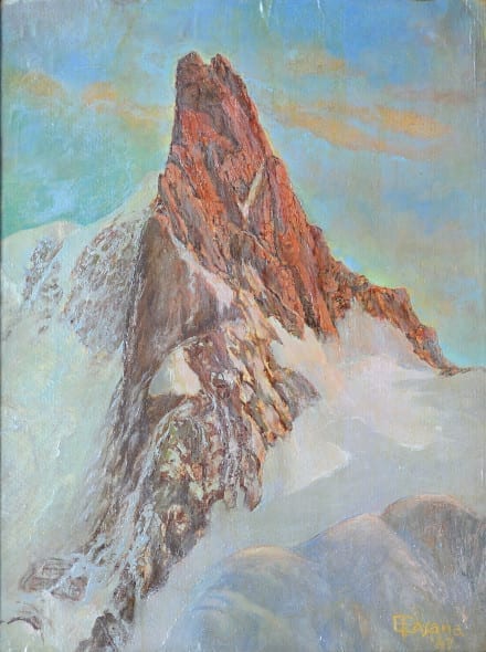 Eugenio Fasana - Dente del Gigante (Monte Bianco), 1947. Eredi Fasana-Zuccala. Foto Franco Ricci ©