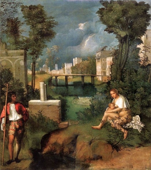 Giorgione - Tempesta 1505-1508