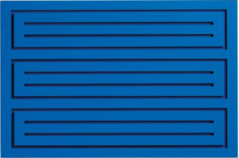 Donald Judd, Untitled, wood block blue, 1991, estimate: $20,000-30,000