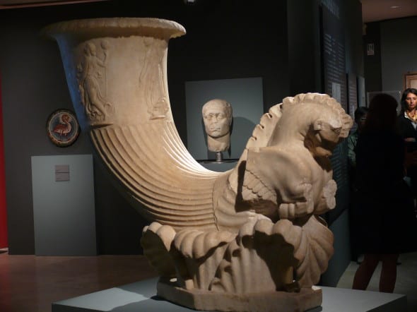 Fontana a forma di Corno potorio. I età Augustea. Roma Musei Capitolini