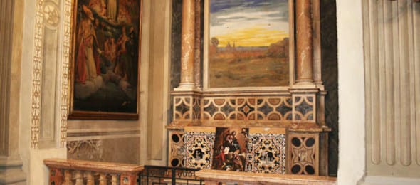 Altare a Modena dove c'era Guercino rubato - ArtsLife