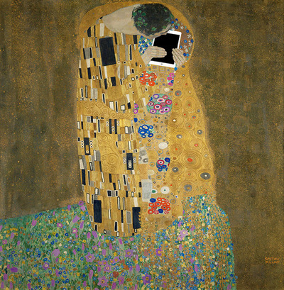 DECEMBER 20, 2013 'Kiss (the new one)' - The Kiss by Gustav Klimt, 1908-09 