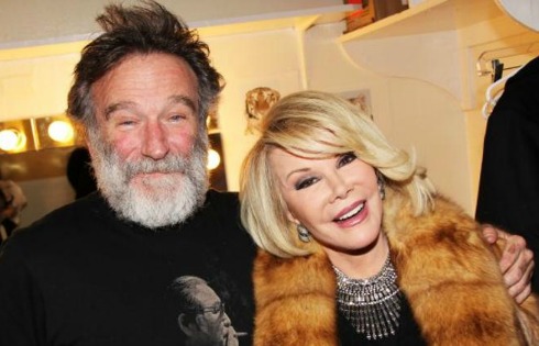 Joan Rivers e Robin Williams