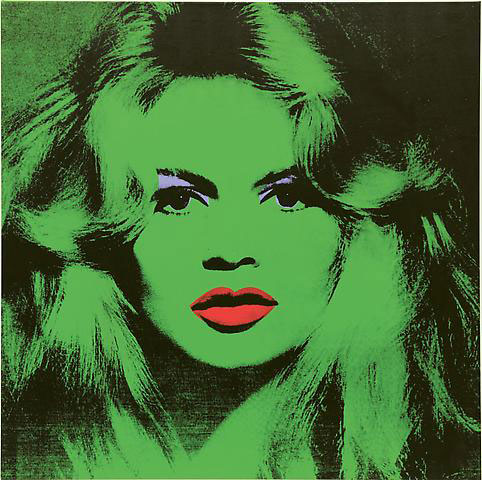 Brigitte Bardot ritratta da Andy Warhol - ArtsLife