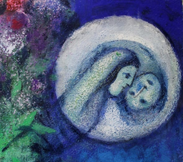 Chagall - Le cinque candele (particolare), 1953-1956. Crediti foto: Luca Zuccala © ArtsLife