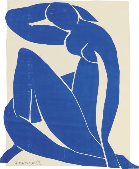 Henri Matisse Blue Nude 1952