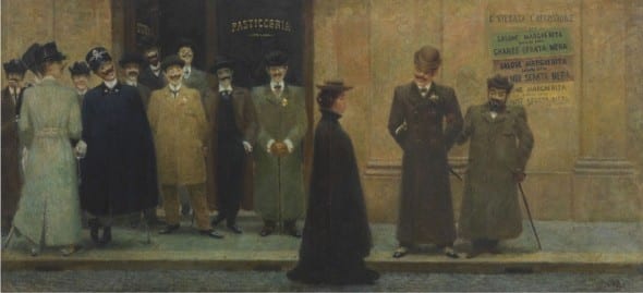 Giacomo Balla Serata Nera, 1903– Tornabuoni Arte Internazionale