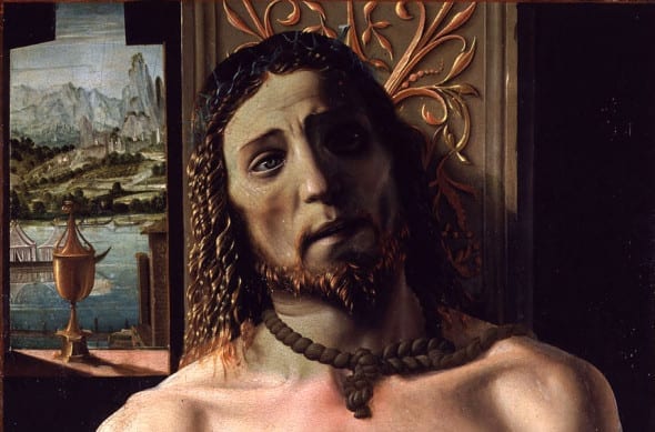 Donato Bramante Cristo alla colonna (1490-1499) olio su tela; 93,7 x 62,5 cm Milano, Pinacoteca di Brera