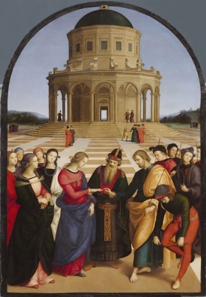 Raffaello - Sposalizio della Vergine, 1504