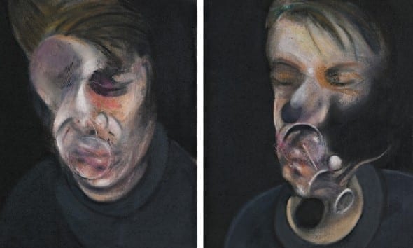 Two Studies for a Self Portrait