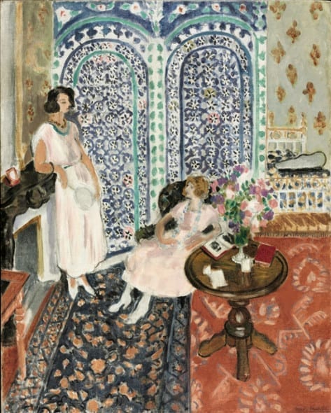 Matisse - The moorish screen, 1921