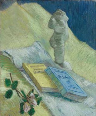 Vincent van Gogh, Natura morta con statuetta di gesso. Olio su tela, 55x46 cm, 1887. Otterlo, Kröller-Müller Museum, KM 105.676