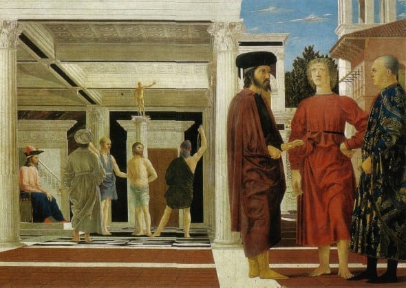 La Flagellazione, Piero della Francesca