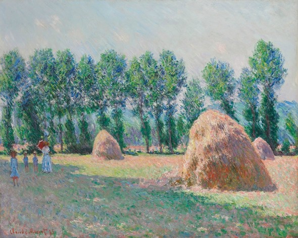 Claude Monet (1840-1926), Les Meules à Giverny, oil on canvas, 1885 (estimate: $12-18million)