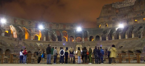 " La Luna sul Colosseo 2015 "