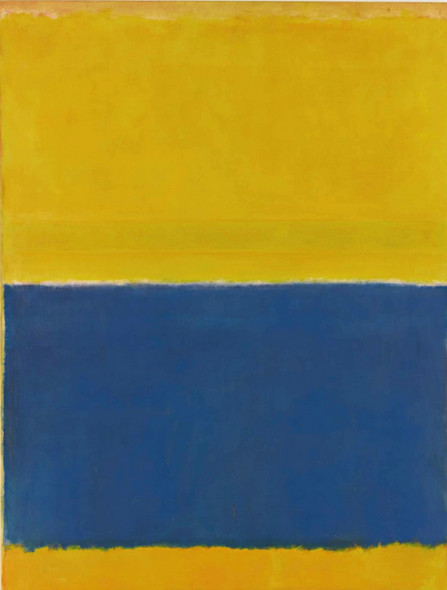 Mark Rothko (1903-1970) UNTITLED (YELLOW AND BLUE) Oil on canvas 242.9 x 186.7 cm In asta a New York da Sotheby’s il 12 maggio Stima: 40.000.000 – 60.000.000 dollari - ArtsLife