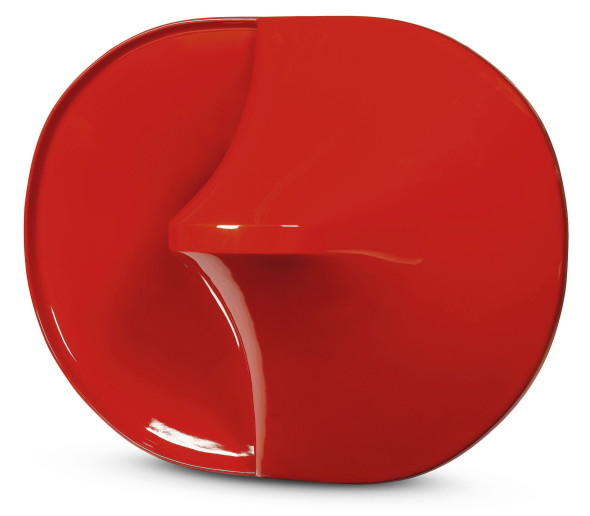 Agostino Bonalumi (1935 - 2013) Rosso, 1967 - 2005, fiberglass, no. 5/5, 140 x 180 x 120 cm  stima € 180.000 - 250.000  Asta 10. Juni 2015 