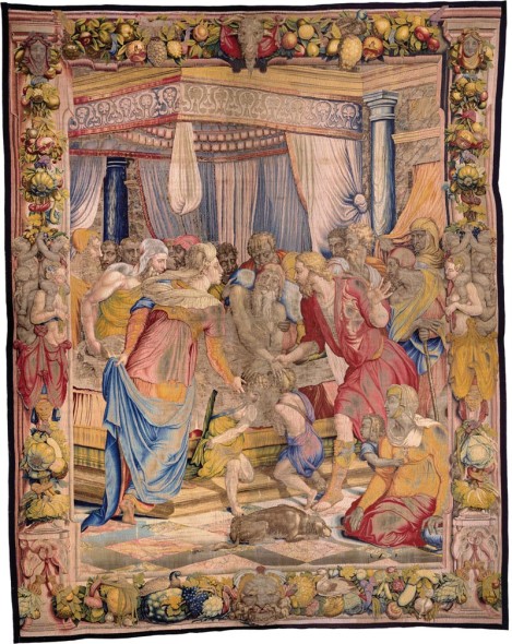 Bronzino Giacobbe benedice i figli di Giuseppe