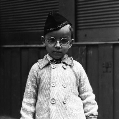 SCHARNHORST BOY, VIENNA, 1945 by LEE MILLER
