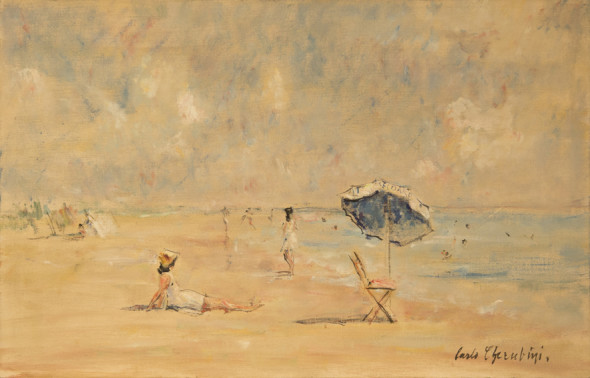 Carlo Cherubini, Spiaggia del lido