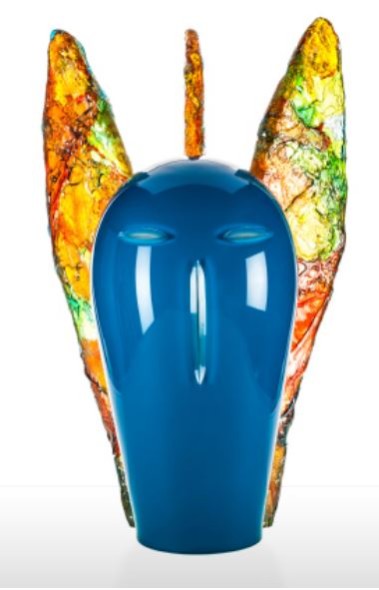 Alessandro Mendini (born in 1931) Giotto Glass sculpture Signed Venini 2005 Prototype Creation date: 2005 €7,000-9,000