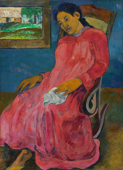 Paul Gauguin, "Faaturuma (Melancholic)," 1891.