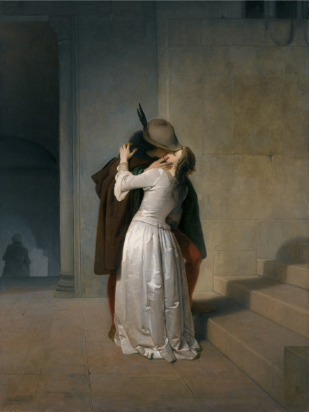 Francesco Hayez, Il bacio, 1861