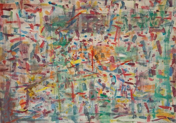 Tancredi Senza titolo,1957 Olio su tela, 50 x 70 cm € 50.000 – 70.000