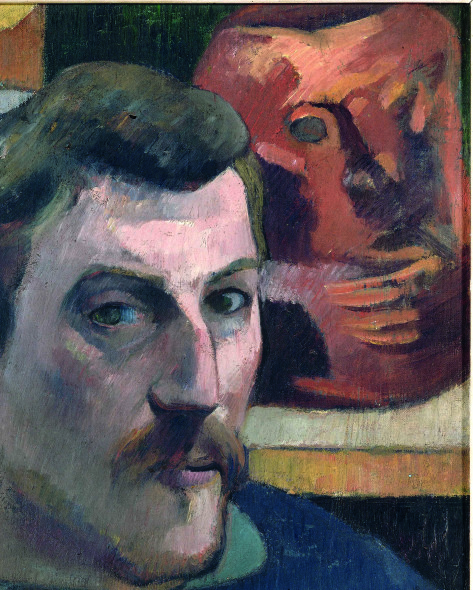 Paul Gauguin Autoritratto con Cristo giallo, 1890-91 Olio su tela, cm 38 × 46 © RMN-Grand Palais (musée d'Orsay)/René-Gabriel Ojéda-Réunion des MuséesNationaux/distr. Alinari