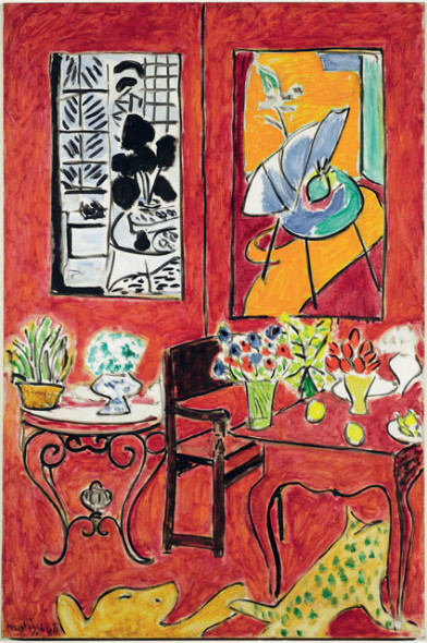 Matisse - Grand intérieur rouge, 1948