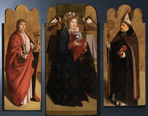 Trittico di Antonello da Messina ricomposto agli Uffizi