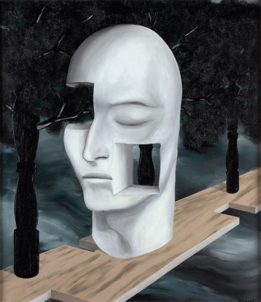 René Magritte: Il volto del genio, 1926 Bruxelles, Musée communal d’Ixelles © by SIAE 2015