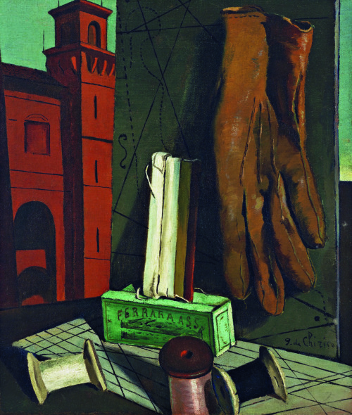Giorgio de Chirico: I progetti della ragazza, fine 1915 Olio su tela, New York, Museum of Modern Art. Lascito di James Thrall Soby,1979 © 2015. Digital image