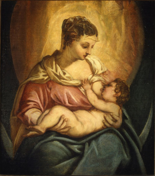 Jacopo Tintoretto, Madonna del latte (1540-1545)