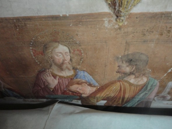 dettaglio del Refettorio della Badia di San Michele a Passignano