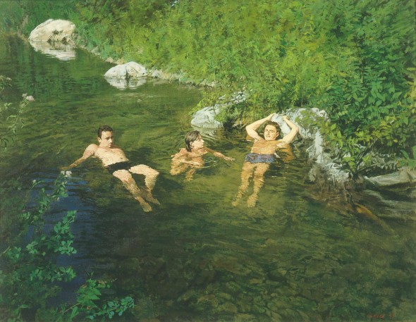 Giovanni Iudice, Cava Paradiso, 1999, olio su tela, 46 × 60 cm