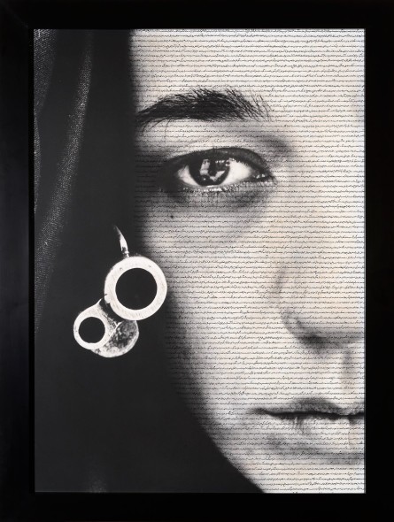 Shirin Neshat, Speechless, 1996, c-print e inchiostro, 118.7 × 86.7 cm