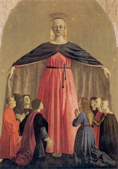 Piero della Francesa, Madonna della Misericordia, 1445-1462