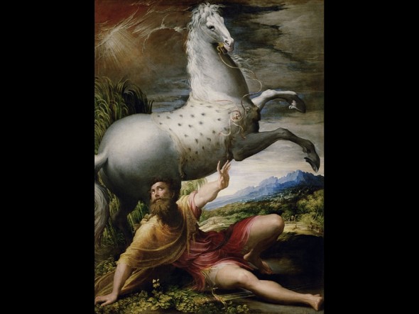 Francesco Mazzola detto Parmigianino, Conversione di Saulo, 1527 ca. mostre 2016