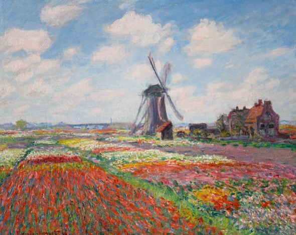 Campo di tulipani in Olanda, del 1886