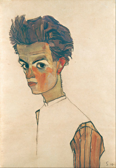Egon Schiele, autoritratto